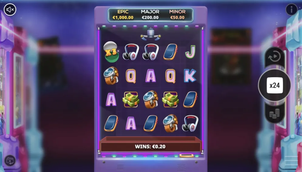Lucky Claw gameplay